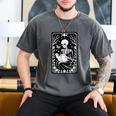 Book Lover The Reader Tarot Card Skeleton Reading Men's Comfort Colors T-Shirt Pepper Book Lover The Reader Tarot Card Skeleton Reading Men's Comfort Colors T-Shirt Pepper