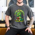 Book A Saurus Bookasaurus Dinosaur Book Girls Boys Toddler Men's Comfort Colors T-Shirt Pepper