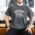 Book T-Rex Dino Bookworm Reading Book Dinosaur Men's Comfort Colors T-Shirt Pepper