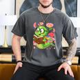 Book Worm Costume World Book Day Cute Kawaii Worm Reading Men's Comfort Colors T-Shirt Pepper