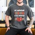 My Weekend Is All Booked Cute Book Reader Teacher Men's Comfort Colors T-Shirt Pepper
