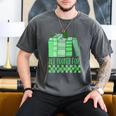 All Booked For St Patrick's Day Book Lover Lucky Shamrock Men's Comfort Colors T-Shirt Pepper