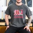 All Booked For Valentine Book Reading Women Girl Teacher Men's Comfort Colors T-Shirt Pepper