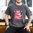 All Booked For Valentine Books Lover Teacher Floral Men's Comfort Colors T-Shirt Pepper All Booked For Valentine Books Lover Teacher Floral Men's Comfort Colors T-Shirt Pepper