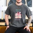 Bookish Babes Club Cute Pink Book Stack With Bow Men's Comfort Colors T-Shirt Pepper Bookish Babes Club Cute Pink Book Stack With Bow Men's Comfort Colors T-Shirt Pepper