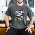 Bookmarks Are For Quitters Reading Quote Book Lover Men's Comfort Colors T-Shirt Pepper Bookmarks Are For Quitters Reading Quote Book Lover Men's Comfort Colors T-Shirt Pepper