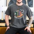 Books And Coffee Book Lover Bookish Green Book Theme Reading Men's Comfort Colors T-Shirt Pepper Books And Coffee Book Lover Bookish Green Book Theme Reading Men's Comfort Colors T-Shirt Pepper