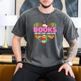 Books Are My Love Language Valentine's Day Reading Lover Men's Comfort Colors T-Shirt Pepper Books Are My Love Language Valentine's Day Reading Lover Men's Comfort Colors T-Shirt Pepper