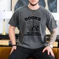 Books The Original Handheld Device Book Lover Men's Comfort Colors T-Shirt Pepper