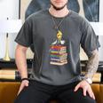 Bookworm Cockatiel Bird Reading Books Drinking Coffee Lover Men's Comfort Colors T-Shirt Pepper Bookworm Cockatiel Bird Reading Books Drinking Coffee Lover Men's Comfort Colors T-Shirt Pepper