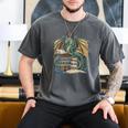 Bookworm Dragons Reading Book Dragons And Books Men's Comfort Colors T-Shirt Pepper