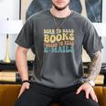 Born To Read Books Forced To Read Emails Reading Books Dad Men's Comfort Colors T-Shirt Pepper Born To Read Books Forced To Read Emails Reading Books Dad Men's Comfort Colors T-Shirt Pepper