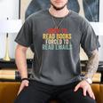 Born To Read Books Forced To Read Emails Reading Men's Comfort Colors T-Shirt Pepper Born To Read Books Forced To Read Emails Reading Men's Comfort Colors T-Shirt Pepper