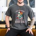 I Buy Her Books Call Her A Good Girl Book Lover Skull Men's Comfort Colors T-Shirt Pepper