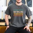 Camera Lover Introverted But Willing To Discuss Photography Men's Comfort Colors T-Shirt Pepper