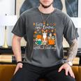 Cat Fall In Love With Reading Book Lover Autumn Men's Comfort Colors T-Shirt Pepper Cat Fall In Love With Reading Book Lover Autumn Men's Comfort Colors T-Shirt Pepper