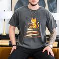 Cat Reading Books Men's Comfort Colors T-Shirt Pepper Cat Reading Books Men's Comfort Colors T-Shirt Pepper