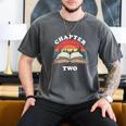 Chapter Two Book Reading 2nd Birthday 2 Year Old Men's Comfort Colors T-Shirt Pepper