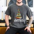 Christmas Book Tree All Booked For Xmas Men's Comfort Colors T-Shirt Pepper
