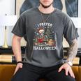 Christmas Outfit I Prefer Halloween Book Reading Skeleton Men's Comfort Colors T-Shirt Pepper Christmas Outfit I Prefer Halloween Book Reading Skeleton Men's Comfort Colors T-Shirt Pepper