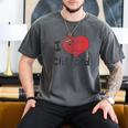 Clifford The Big Red Dog I Heart Clifford Childrens Books Men's Comfort Colors T-Shirt Pepper Clifford The Big Red Dog I Heart Clifford Childrens Books Men's Comfort Colors T-Shirt Pepper