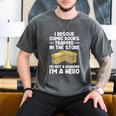 Cool Comic Book For Men Women Comic Book Collector Men's Comfort Colors T-Shirt Pepper