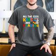 All The-Cool Kids Are Reading Teacher Book Lover Librarian Premium Men's Comfort Colors T-Shirt Pepper All The-Cool Kids Are Reading Teacher Book Lover Librarian Premium Men's Comfort Colors T-Shirt Pepper
