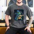Cool Magical Book With Wizard Turtle For Adults And Kids Men's Comfort Colors T-Shirt Pepper