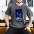 Cosmic Botanical Book Lover Reading Men's Comfort Colors T-Shirt Pepper
