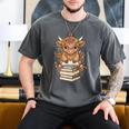 Cute Baby Highland Cow Reading Book Librarian Bookworm Men's Comfort Colors T-Shirt Pepper Cute Baby Highland Cow Reading Book Librarian Bookworm Men's Comfort Colors T-Shirt Pepper
