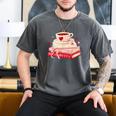 Cute Books And Coffee Crochet Valentines Day Tee For Couples Men's Comfort Colors T-Shirt Pepper Cute Books And Coffee Crochet Valentines Day Tee For Couples Men's Comfort Colors T-Shirt Pepper