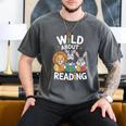 Cute Wildlife Zoo Animals For Book Reader Bookworms Men's Comfort Colors T-Shirt Pepper Cute Wildlife Zoo Animals For Book Reader Bookworms Men's Comfort Colors T-Shirt Pepper