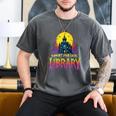 Death Gothic Support Your Local Library Lovers Book Men's Comfort Colors T-Shirt Pepper Death Gothic Support Your Local Library Lovers Book Men's Comfort Colors T-Shirt Pepper