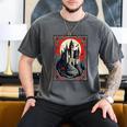 Dracula's Castle Book Cover Illustration Men's Comfort Colors T-Shirt Pepper