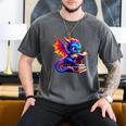 Dragon Reading a Book Bookworm Book Lover Men's Comfort Colors T-Shirt Pepper Dragon Reading a Book Bookworm Book Lover Men's Comfort Colors T-Shirt Pepper