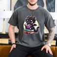 Dragon Reading A Book Cute Bookworm Book Lover Men's Comfort Colors T-Shirt Pepper