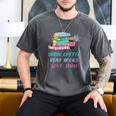 Drink Coffee Read Books Love Jesus Christian Religious God Men's Comfort Colors T-Shirt Pepper