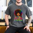 Education Is Freedom Teacher Books History Month Men's Comfort Colors T-Shirt Pepper