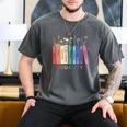 Equality Flower Books Equal Rights Social Justice Feminist Men's Comfort Colors T-Shirt Pepper