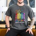 Equality Hurts No One Book Flower Rainbow Pride Month LGBTQ Men's Comfort Colors T-Shirt Pepper Equality Hurts No One Book Flower Rainbow Pride Month LGBTQ Men's Comfort Colors T-Shirt Pepper