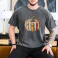 Fall Book Pumpkin Fall Librarians Bookworm Teachers Students Men's Comfort Colors T-Shirt Pepper
