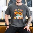 Fall In Love With Reading Thanksgiving Pumpkin Book Lover Men's Comfort Colors T-Shirt Pepper Fall In Love With Reading Thanksgiving Pumpkin Book Lover Men's Comfort Colors T-Shirt Pepper