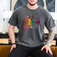 Floral Flower Book Equality Human Rights Women's Rights Men's Comfort Colors T-Shirt Pepper