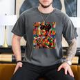 Geometric History Educated Women Reading Book Melanin Men's Comfort Colors T-Shirt Pepper