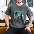 Godzilla Ocean Scene Comic Book Illustration Movie Monster Men's Comfort Colors T-Shirt Pepper Godzilla Ocean Scene Comic Book Illustration Movie Monster Men's Comfort Colors T-Shirt Pepper
