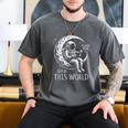 A Good Book Is Out Of This World Kids Reading Imagination Men's Comfort Colors T-Shirt Pepper