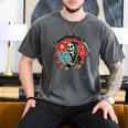 Grim Reaper Reads a Book Men's Comfort Colors T-Shirt Pepper
