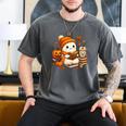 Halloween Ghost Reading Book Lovers Coffee Girl Women Men's Comfort Colors T-Shirt Pepper Halloween Ghost Reading Book Lovers Coffee Girl Women Men's Comfort Colors T-Shirt Pepper
