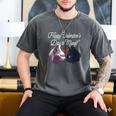 Happy Valentines Day Self Introvert Humor Antisocial Men's Comfort Colors T-Shirt Pepper