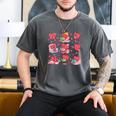 Hearts Reading Book Lovers All Booked For Valentine Men's Comfort Colors T-Shirt Pepper
